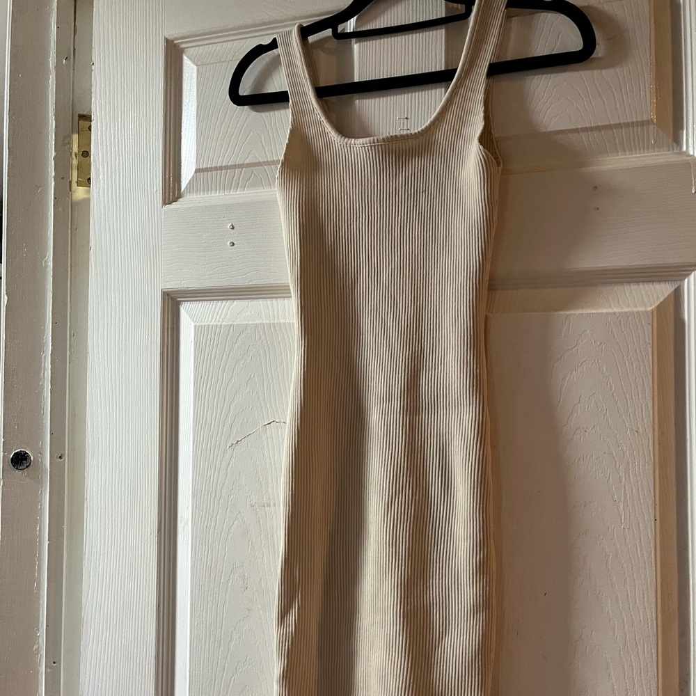 Tan dress